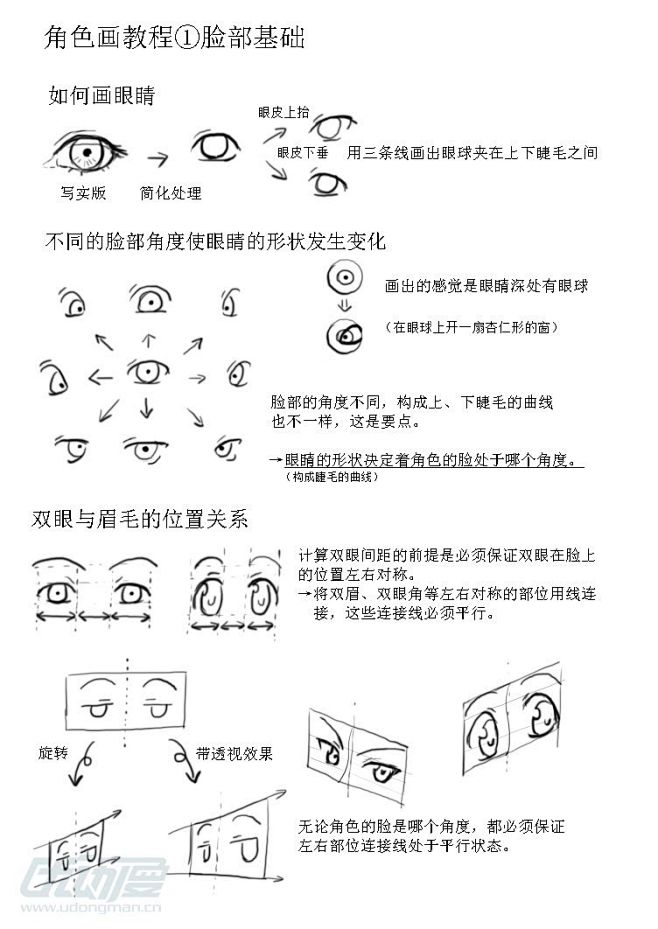 漫画人物头部绘制技巧 - 优动漫 动漫创...