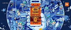 #设计秀# 小米MIX2创意海报设计大赛的获奖作品选真的太好看了完了，看完甚至…想剁了… ​​​​