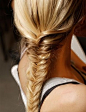 Fishtail Braid.