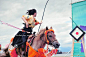 流鏑馬(やぶさめ)を披露する女性/Almost a bulls-eye. © Glenn Waters. Japan. Over 5,000 visits to this photo. | Flickr - Photo Sharing!