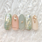 #春ネイル#ニュアンス#ニュアンスネイル #大理石ネイル﻿ #ラメネイル#マットネイル#オフィスネイル#オトナ上品ネイル #大人ネイル #シンプルネイル #ハンド #大人可愛い #ハンド #miunail #ネイルブック