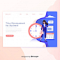 Time management landing page 