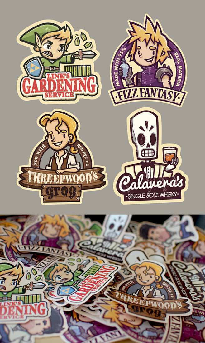 Gaming Stickers by ~...