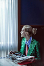 Vogue China February 2016：Sasha Pivovarova、Anja Rubik by @陈漫ChenMan
