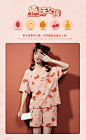莫代尔睡衣女夏季薄款短袖短裤可爱网红爆款休闲可出门家居服套装-tmall.com天猫