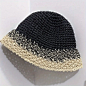 two tune color bucket hat elegant uv protection fishing hat summer beach breathable packable sunshade straw hat black 7