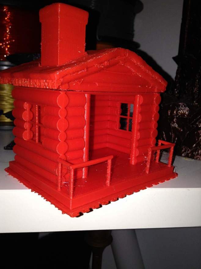 点击图片可进入下载。3D打印的 小房子 ...