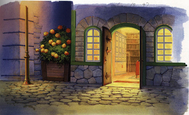 宫崎骏猫的报恩设定集资源leewiart乐艺建立你的个人艺术画廊汇聚优秀