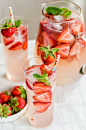 My Kind of Spring Drink Recipe: Strawberry Gin Smash: