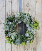 DIY COLLAB // veronica valencia X uncovet.  holiday living succulent wreaths!  DIY here: http://blog.uncovet.com/tagged/Weekend-Warrior | Buy one here: http://uncovet.com/living-succulent-holiday-wreath