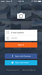 Modern App Sign In UI and Login UI Screen Designs-1