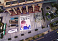 腾讯游戏：上海环球港附近惊现一张巨幅报纸 #张艺兴登报全球寻人#-梅花网