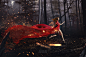 Fire woman by Serge Akinto on 500px
