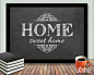 Decorative Chalk Boards Art | HOME sweet Home Printable Art Wall Decor,Welcome Printable,Chalkboard ...