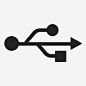 usb连接端口图标_88ICON https://88icon.com usb 连接 端口
