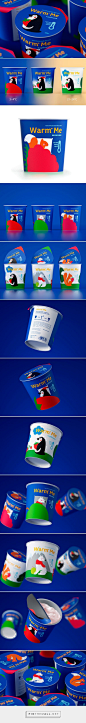 Warm Me Kid's #Yogurt #packaging by Malygina Marina - http://www.packagingoftheworld.com/2014/12/warm-me-kids-yogurt.html: