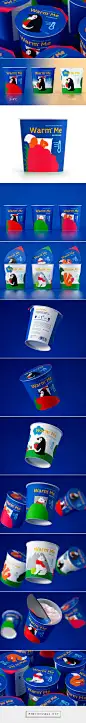 Warm Me Kid's #Yogurt #packaging by Malygina Marina - http://www.packagingoftheworld.com/2014/12/warm-me-kids-yogurt.html: 