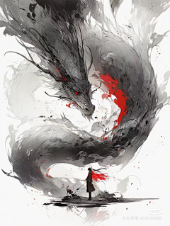 丶张三轰采集到插画绘画类