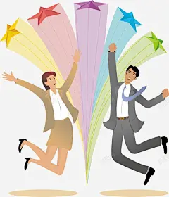 卡通商业男女 设计图片 免费下载 页面网页 平面电商 创意素材