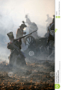 Battle at Austerlitz 2009 editorial stock image. Image of battle - 11986784 : Battle at Austerlitz 2009. Photo about battle, austerlitz, slavkov, tvarozna, fans, veapons, horse, military, emperors, 1805, historic, brno - 11986784