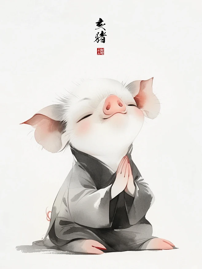 插画｜十二生肖点·禅