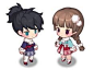 【情報】★【商城】角色服裝一覽表....1/29更新完成! : 按照韓服上價順序排列服裝已韓版上架為主(台服上架會用台服名稱) 部分中翻是翻譯機翻的...有錯歡迎告知XD 甜蜜草莓套裝/酸甜萊姆套裝 福爾摩斯少年組合/福爾摩斯少女組合 套裝能力 生產經驗值增加 22% 生產時間縮短 3% 製作經驗增加 9% 套裝能力 生產量增加1個 11% 生產經驗值增加 8% 製作經驗增加 9% 星光夏季制服套裝/星光中學冬季制服