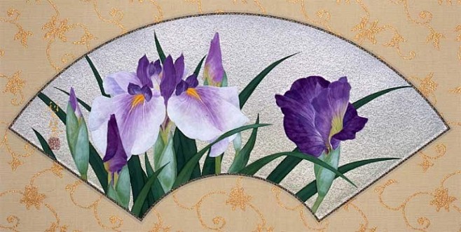 繁复錦繡，清風香送。
梨慧繪。 ​​​​