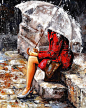 Sitting in the rain - Emerico Toth