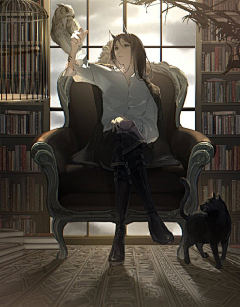 宿狸Mii采集到画师欣赏