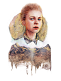 Portrait set : watercolor 2015