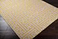 #地毯# 美国进口印度制造波斯风格羊皮纸色几何图案纯羊毛手工防滑地毯 http://www.tiao1000.com/blog/119640