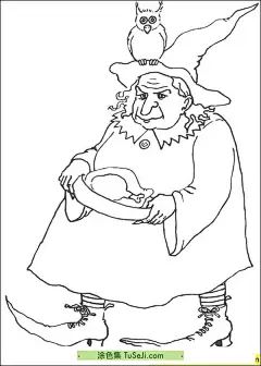 10张丑陋恐怖的万圣节女巫传统成人涂色图片大全！ | 涂色集，涂色画打印大图 : 万圣节，也被称为萨温节（Samhain），在许多传统文化中被认为是一个魔法能量特别强的日子，是一年中阴阳两界最接近的时刻。因此，许多女巫和神秘主义者会选择在这个时候进行占卜活动。以下是一些女巫们在万圣节期间可能会进行的占卜活动：塔罗牌阅读： 10张丑陋恐怖的万圣节女巫传统成人涂色图片大全！