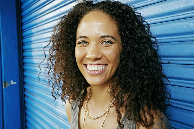 mixedracewomansmilingbygabledenimson500px
