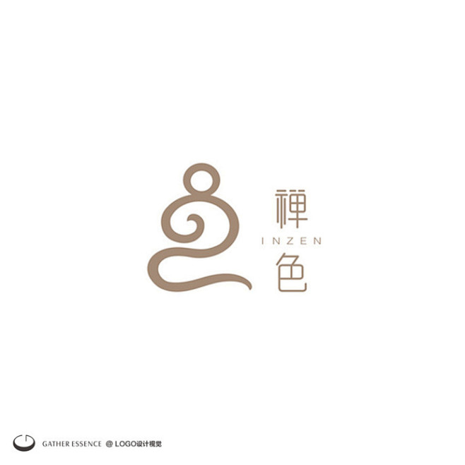 一组禅意的logo设计欣赏...