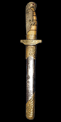 Chinese Nationalist Air Force Dagger - Arms And Antiques : A classic example of a circa 1930s Chinese Nationalist Air Force officers dirk or dagger. These daggers were made in a myriad of different styles and variations, in both long and short versions. 
