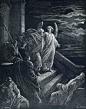 The Celestial Pilot - Gustave Dore - WikiArt.org : ‘The Celestial Pilot’ was created by Gustave Dore in Romanticism style. Find more prominent pieces of illustration at Wikiart.org – best visual art database.