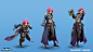 Paladins - Maeve, Mike Ulloa : Character created for Paladins.

Concept by Brian Wells. 
https://www.artstation.com/brianiswells

Daggers by Adam Moore.
https://www.artstation.com/elbrooke