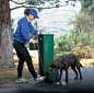 Great for dog parks the pet fountain is foot operated and incorporates a modified waste strainer to puddle water in order to facilitate drinking by pets.