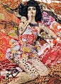 Fashion photography VOGUE PATTERNS by Steven Meisel 时尚杂志 摄影大片 风尚绘彩 史蒂文梅塞作品 - FASHION in HD. Online luxury shopping guide | FASHION in HD. Online luxury shopping guide