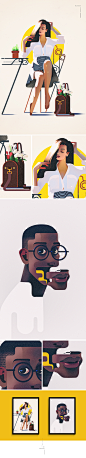 Illustrations | march07 on Behance