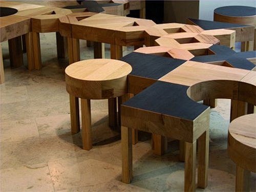 法国设计师 José Lévy的这套家具...