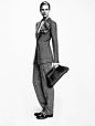 Aymeline Valade for Giorgio Armani’s Fall 2012 Campaign 