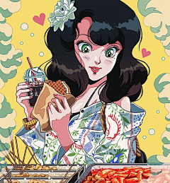 付小木木采集到插画漫画