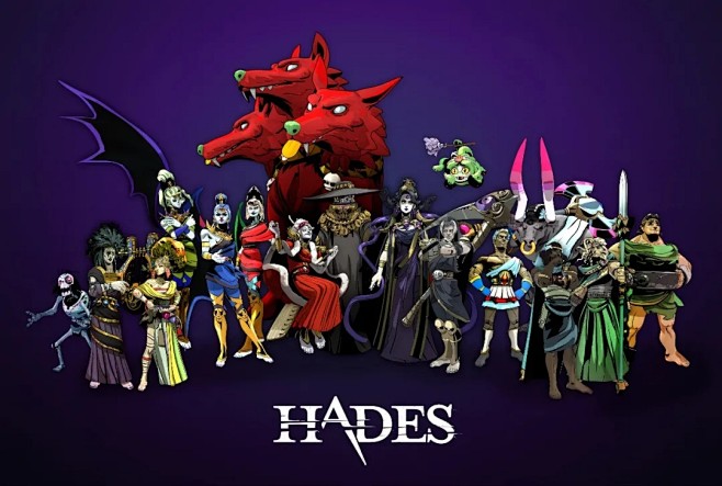 HADES独立游戏： 精致且极具特色的美术风格