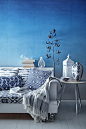 The Moroccan Blue range from @sainsburys is all about bold geometrics. It combines rich textures and a stylish blue and white pa