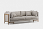 Viewing neri&hu 766MA Frame Medium Sofa Product