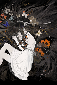 黑玖采集到魔性