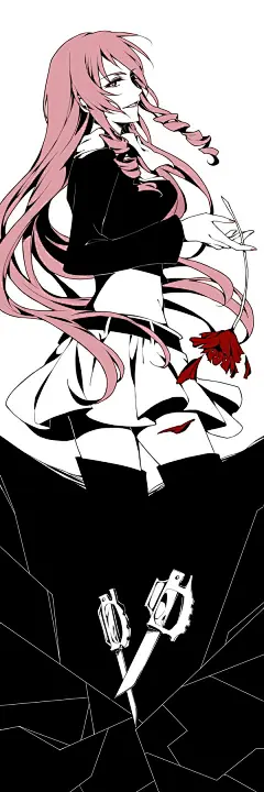 悪魔のリドル      P站      pixiv       恶魔之谜      人物       头像       次元       封面 手绘      壁纸       动漫°      原创³      同人²      插画¹      插画名：少女と花       投稿者：靜伶 人物