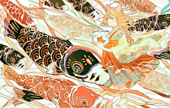 悬崖上盛开红玫瑰采集到Smith【插画】