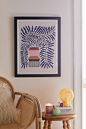 Jae Polgar Big Blue Art Print : Shop Jae Polgar Big Blue Art Print at Urban Outfitters today. Discover more selections just like this online or in-store.  Shop your favorite brands and sign up for UO Rewards to receive 10% off your next purchase!